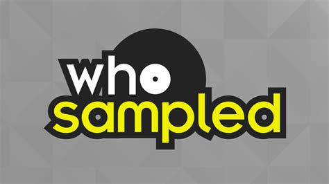 who samples|WhoSampled by WhoSampled